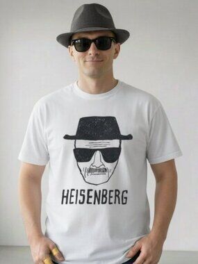 Breaking Bad Heisenberg Sketch T-Shirt Walter White AMC Alstyle Graphic Men's XL